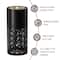 Glitzhome® 23.5" Metal LED Cutout Pattern Outdoor Fountain
